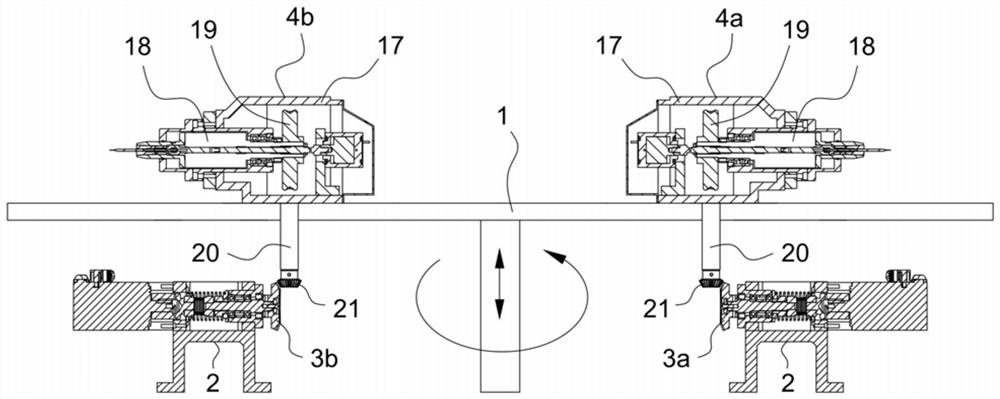 Elastic rotation driving mechanism for gear