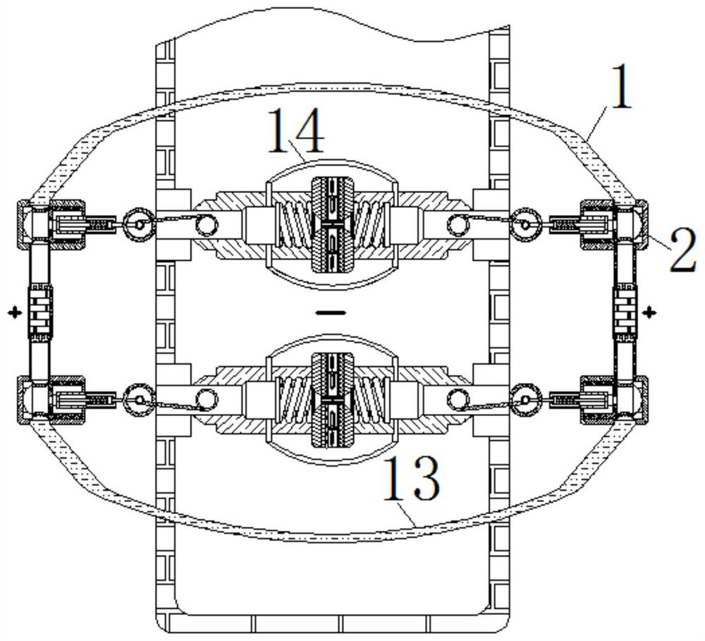 A steel structure equipment based on the principle of electrochemical corrosion