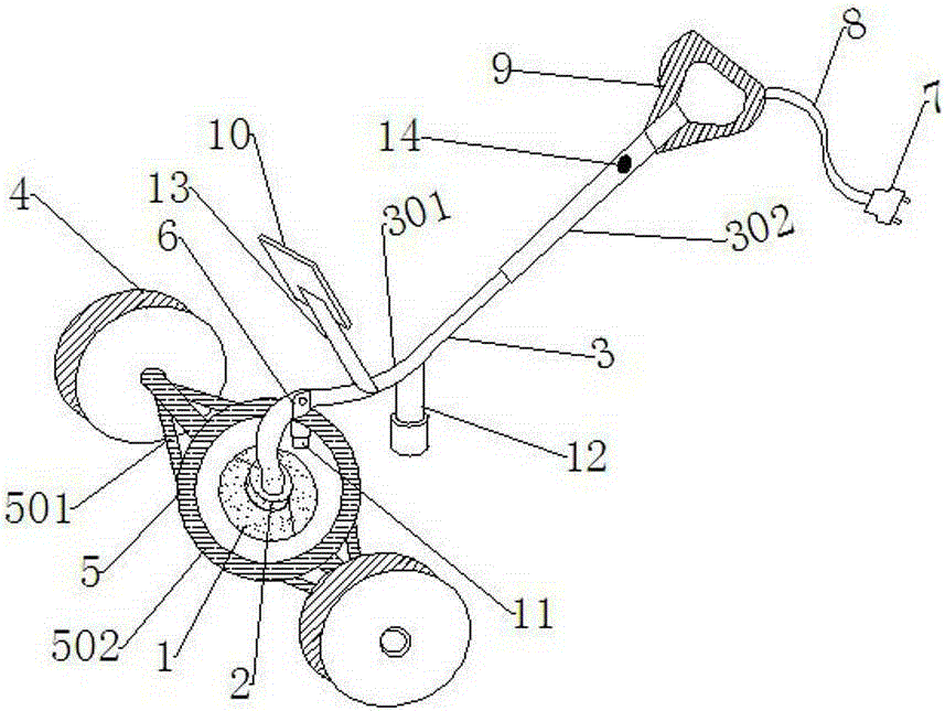 A Visual Rail Plane Electric Grinding Machine