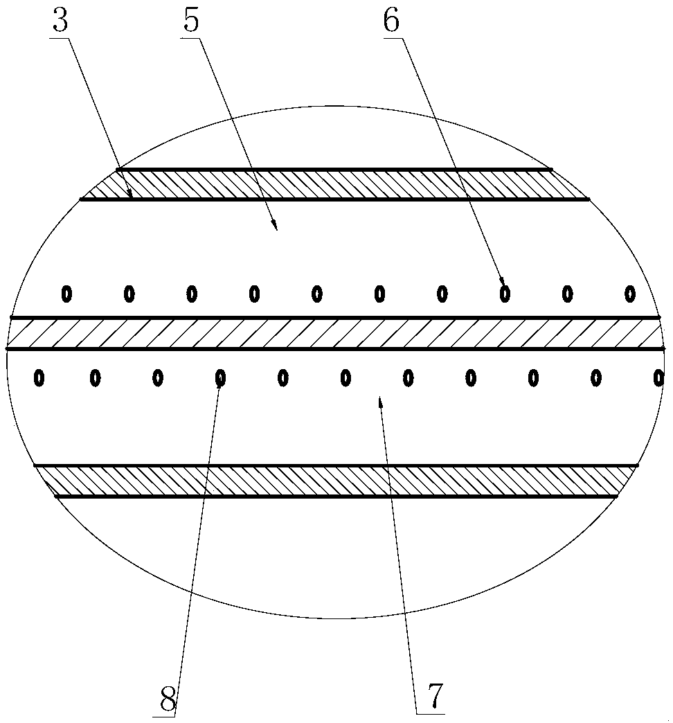 Direct-current cold-wall type engine combustor