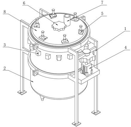 A mineral impurity separation device for oil extraction
