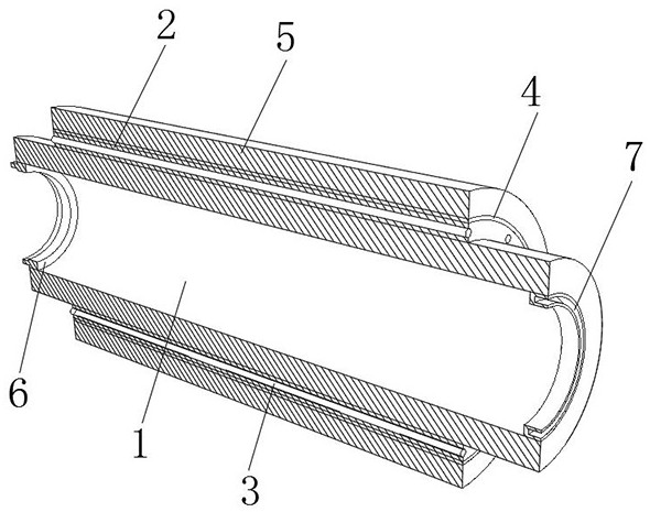 Low-temperature-resistant anti-cracking sprayed and wound thermal insulation pipe and manufacturing method thereof