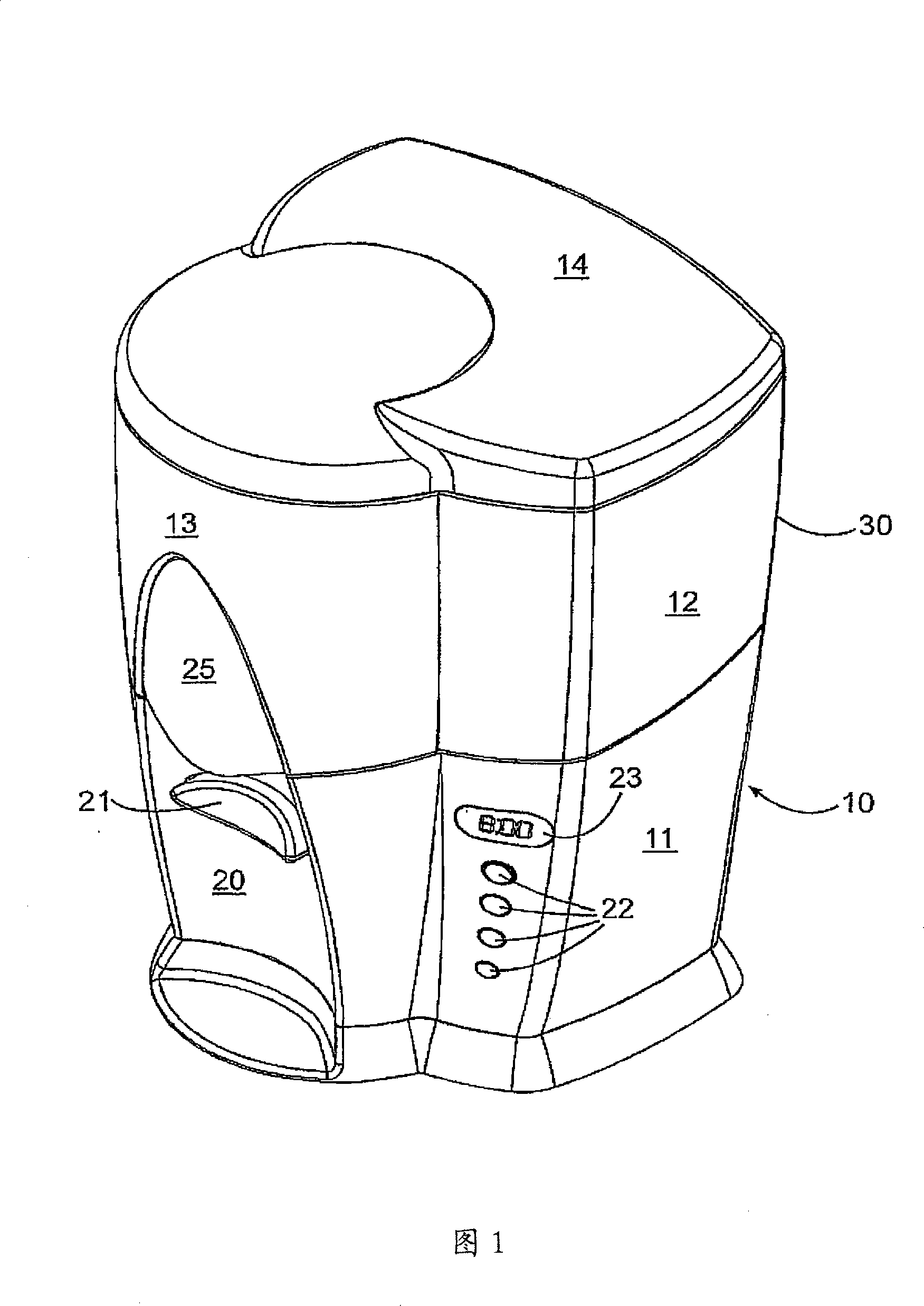 Combined water cooler and hot beverage maker