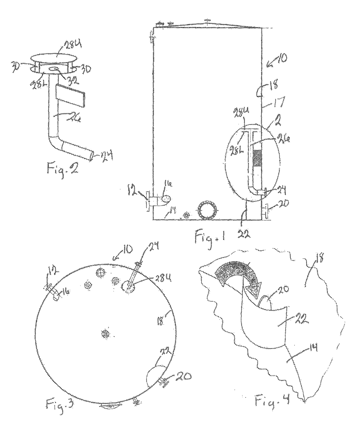 Highly retentive automatically skimmable tank