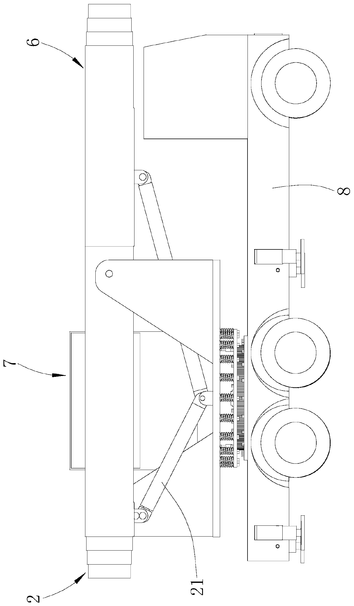 Balance mechanism of crane