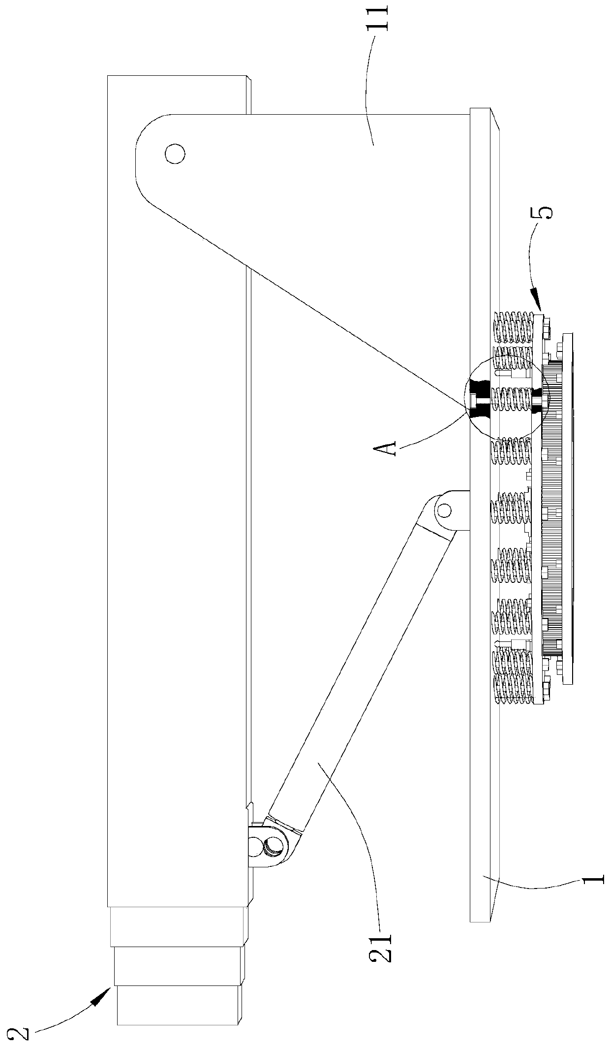 Balance mechanism of crane