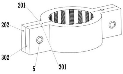 An oil production wellhead anti-theft clamp