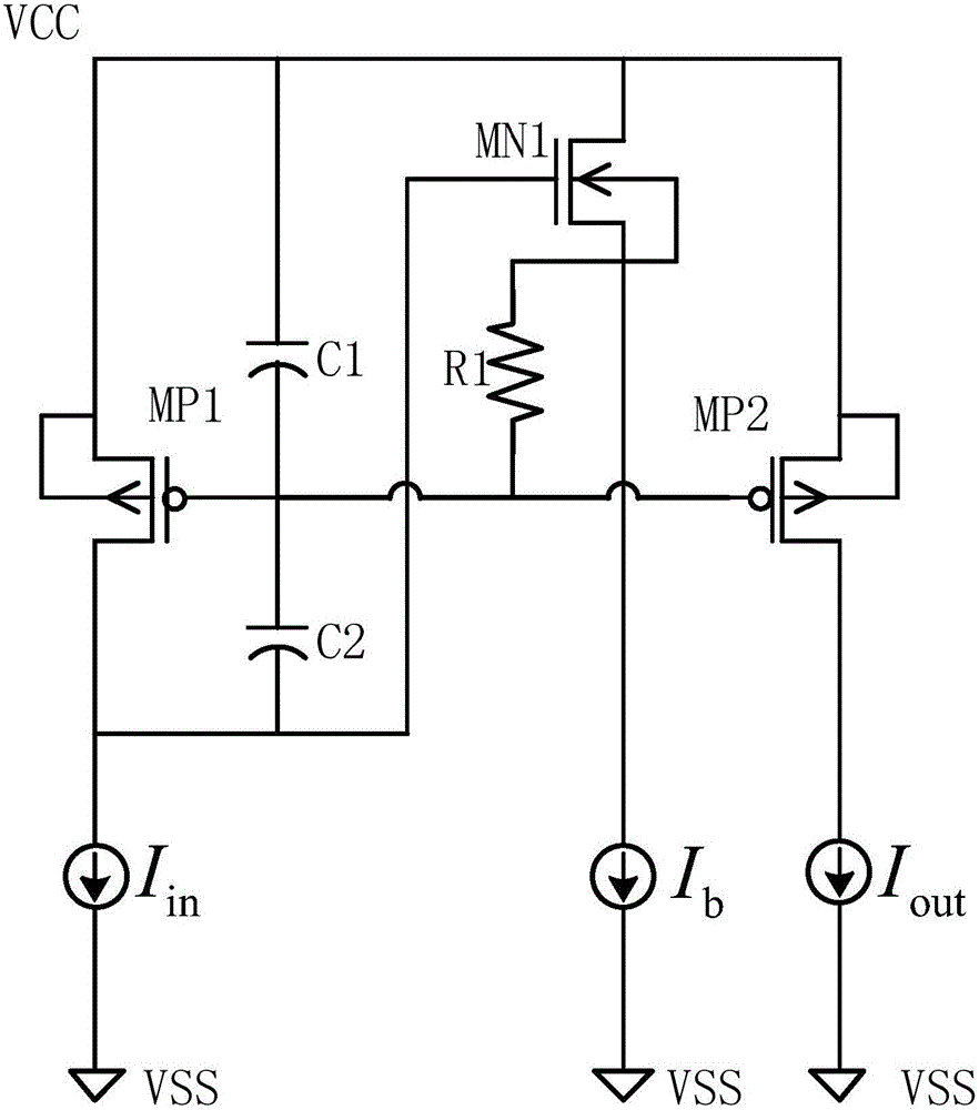 A Current Mirror for Low Supply Voltage