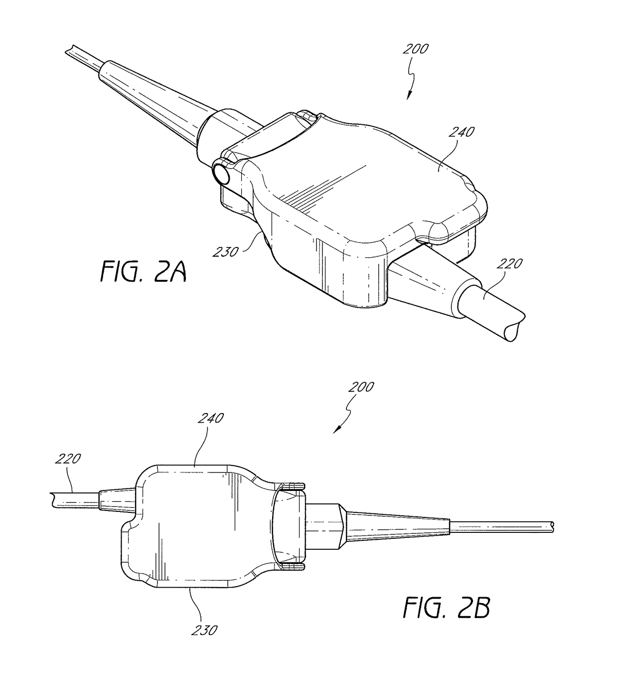 Connector assembly with reduced unshielded area