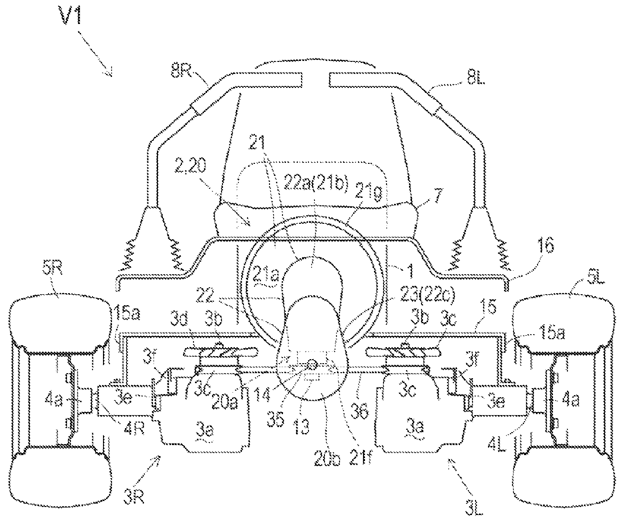 Transmission for working vehicle