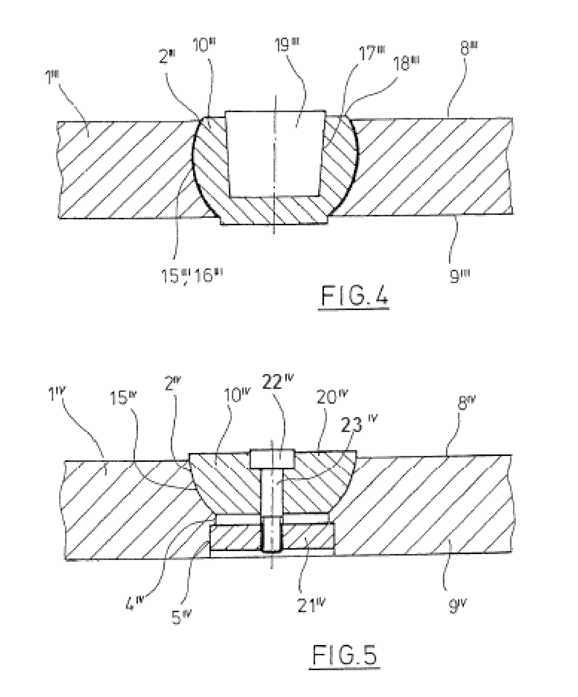 Bone-fixation system and filler element for bone-fixation