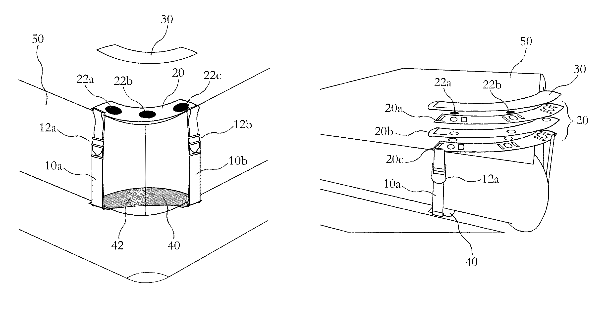 Device and method for securing a bed sheet
