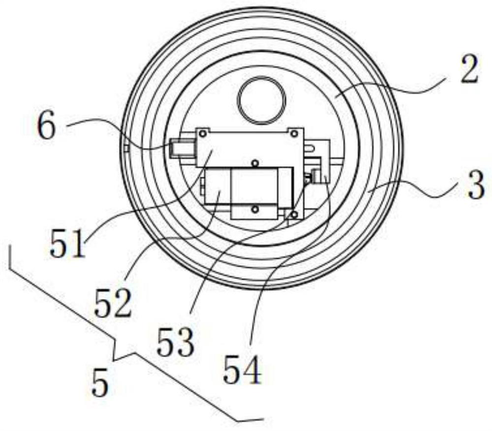 Forward moment protection fingerprint unlocking vacuum cup