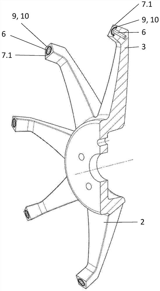 Multi-part vehicle wheel with a seal