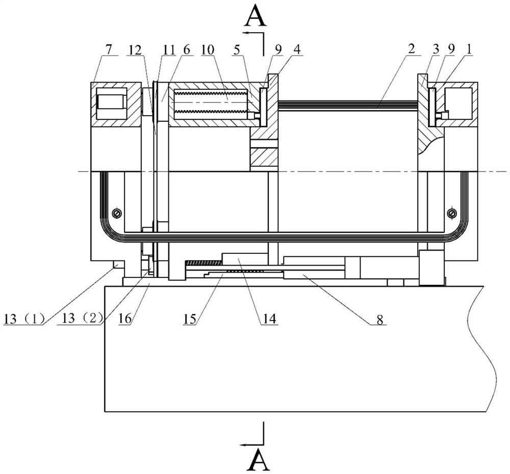 High-speed, precise and lightweight isostatic pressing flexible mold locking mechanism and method of injection machine