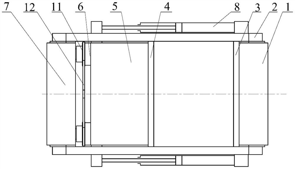 High-speed, precise and lightweight isostatic pressing flexible mold locking mechanism and method of injection machine