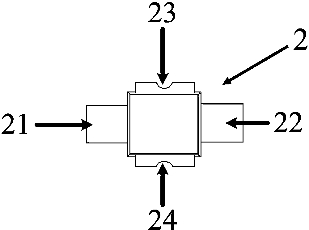 Installation device and method of radio frequency power amplifier with radiating and grounding performances