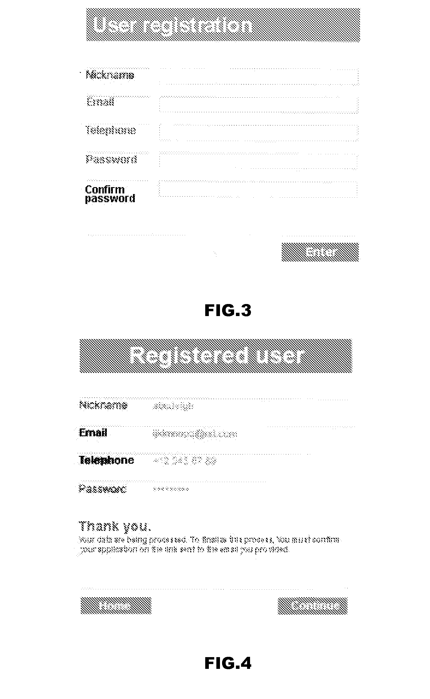 Method and System of Communication That Allow People Unknown to Each Other Who Have Visual Contact to Communicate by SMS or E-mail