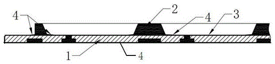 A kind of emc package led lead frame deflashing process