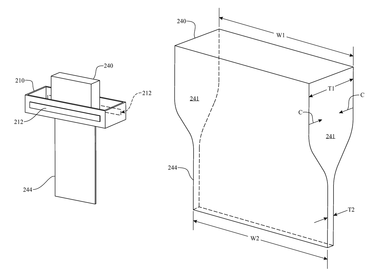 Method of thermally drawing structured sheets