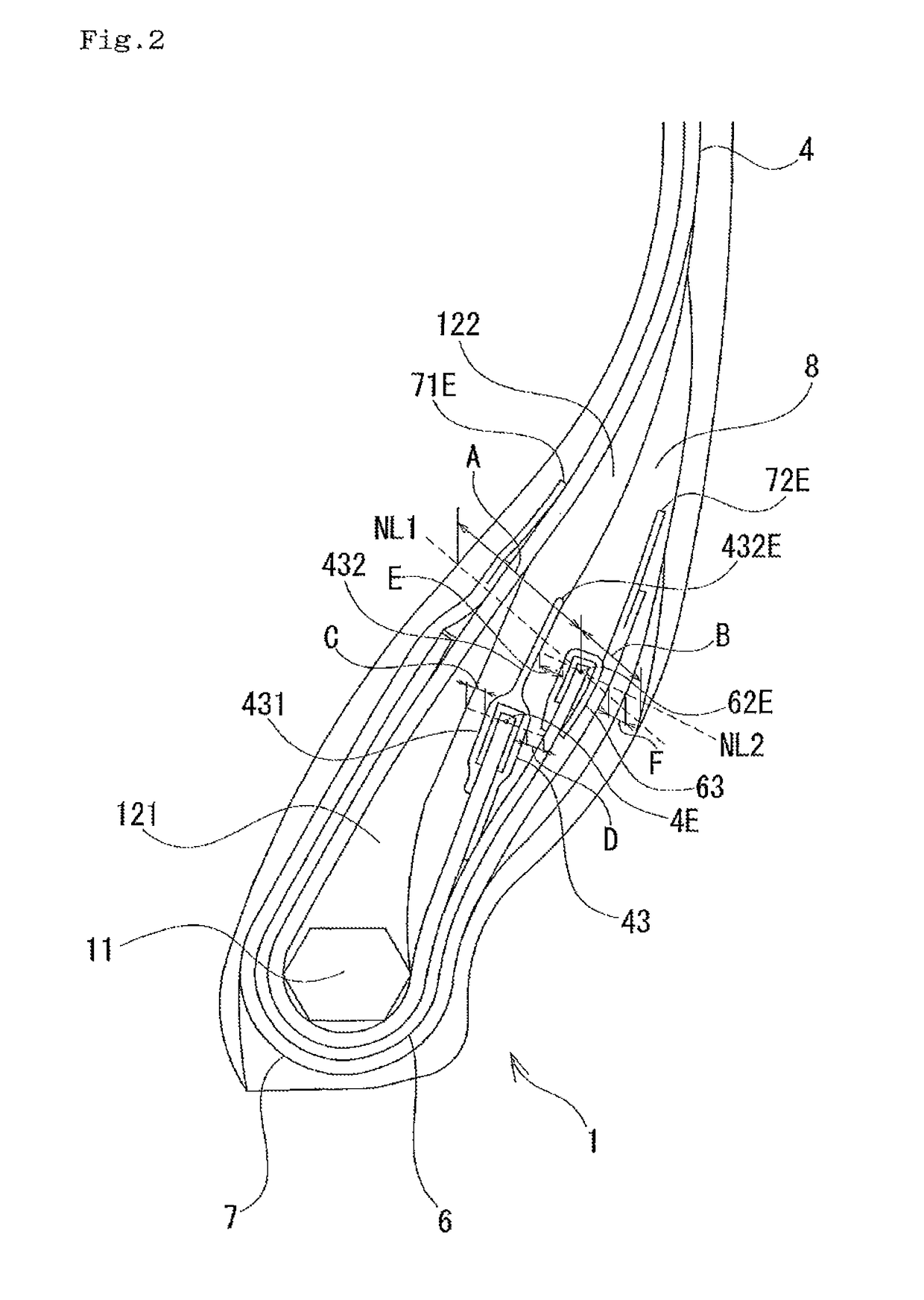 Pneumatic radial tire with specified bead portions