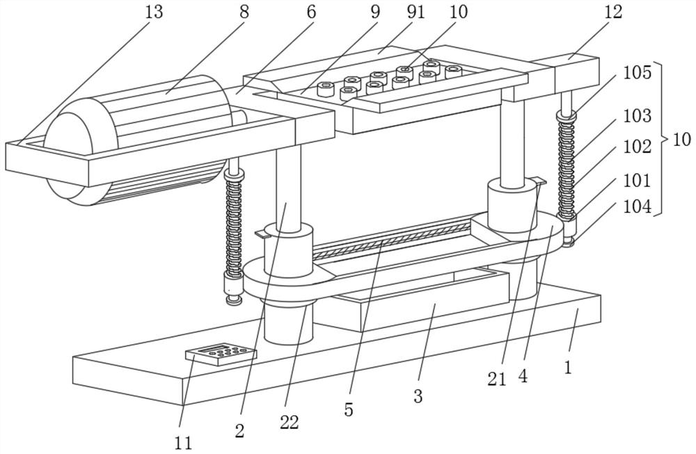 Glue sealing device for semiconductor diode