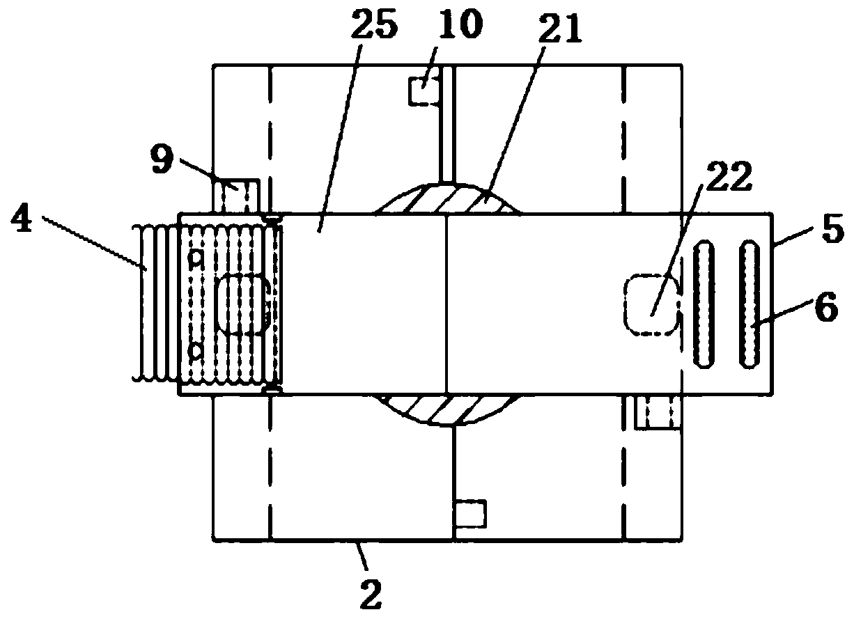 Prompting facility of box-type substation