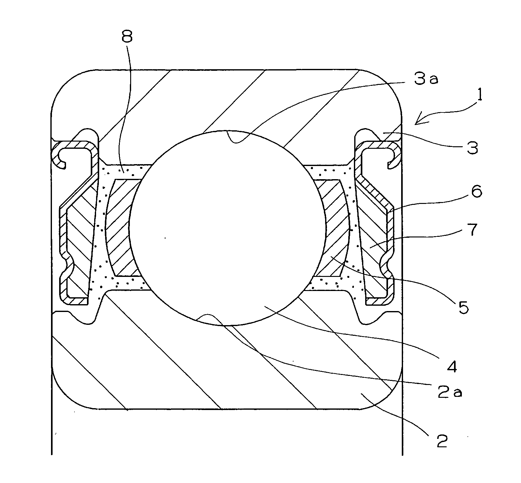 Rolling bearing and seal for rolling bearing