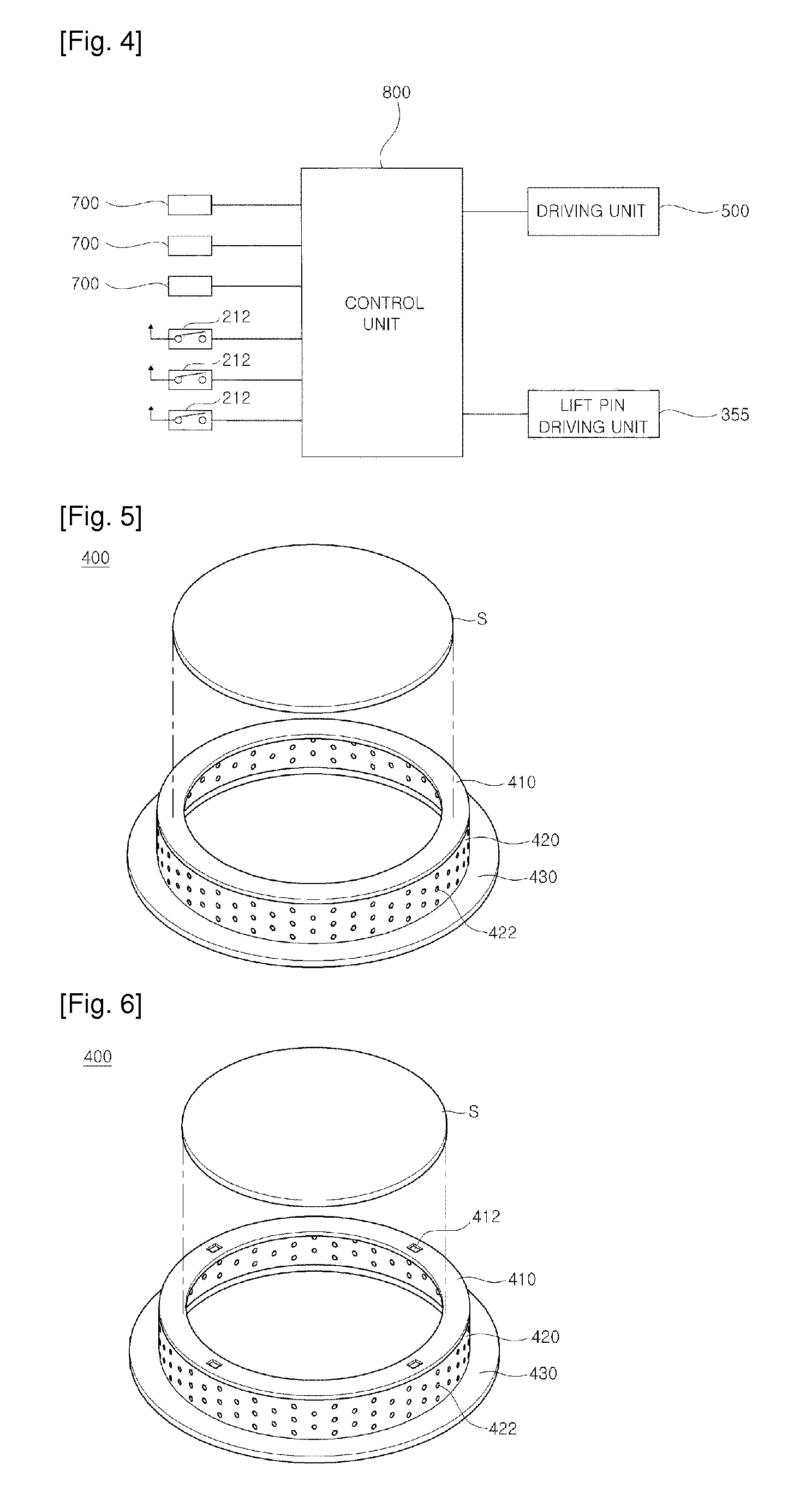 Substrate holder, substrate supporting apparatus, substrate processing apparatus, and substrate processing method using the same