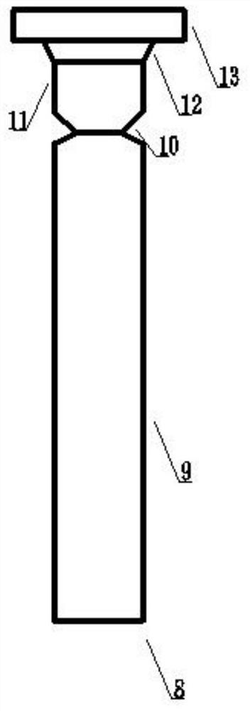 Height limiting rivet