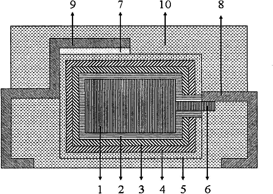 Solid tantalum electrolytic capacitor and manufacturing method thereof