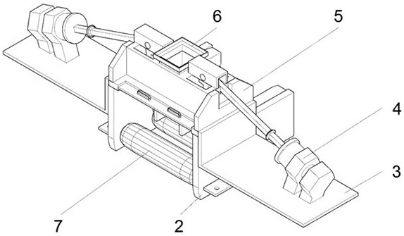 Cylindrical roller press with dedusting function