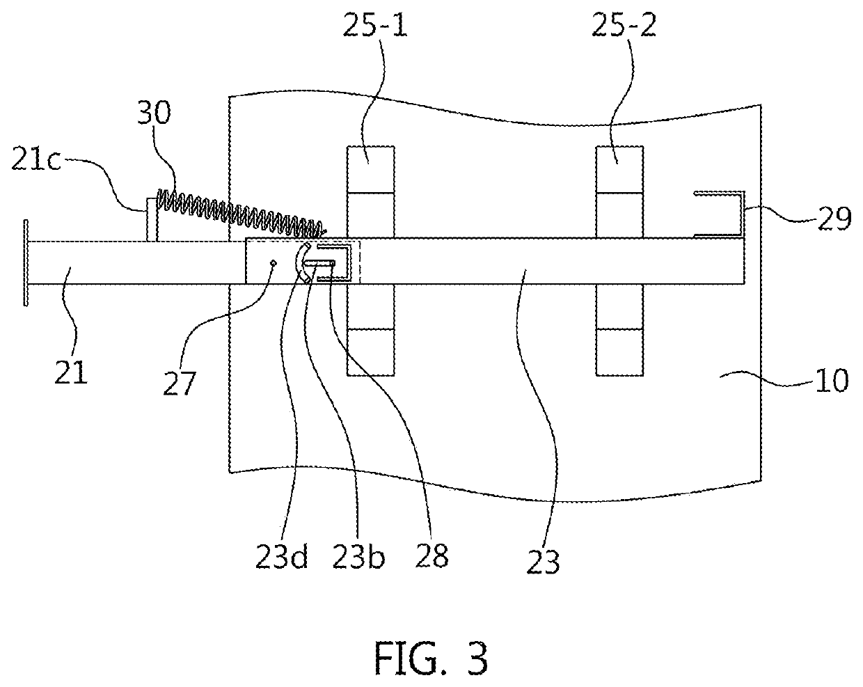 Depression operated tilting pump apparatus and cab tilting system employing the pump apparatus