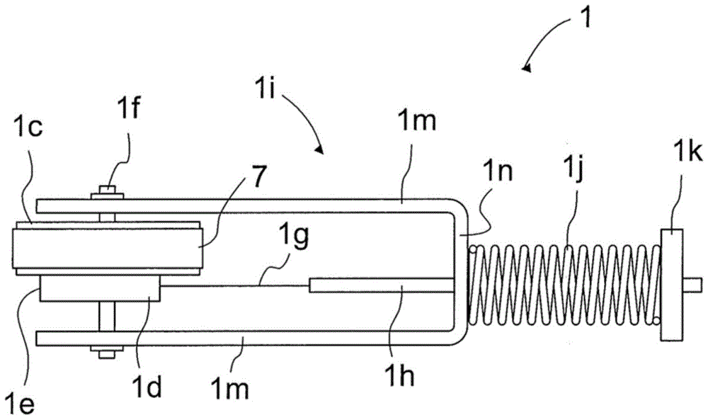 Tensioning arrangements for traction gear for elevators