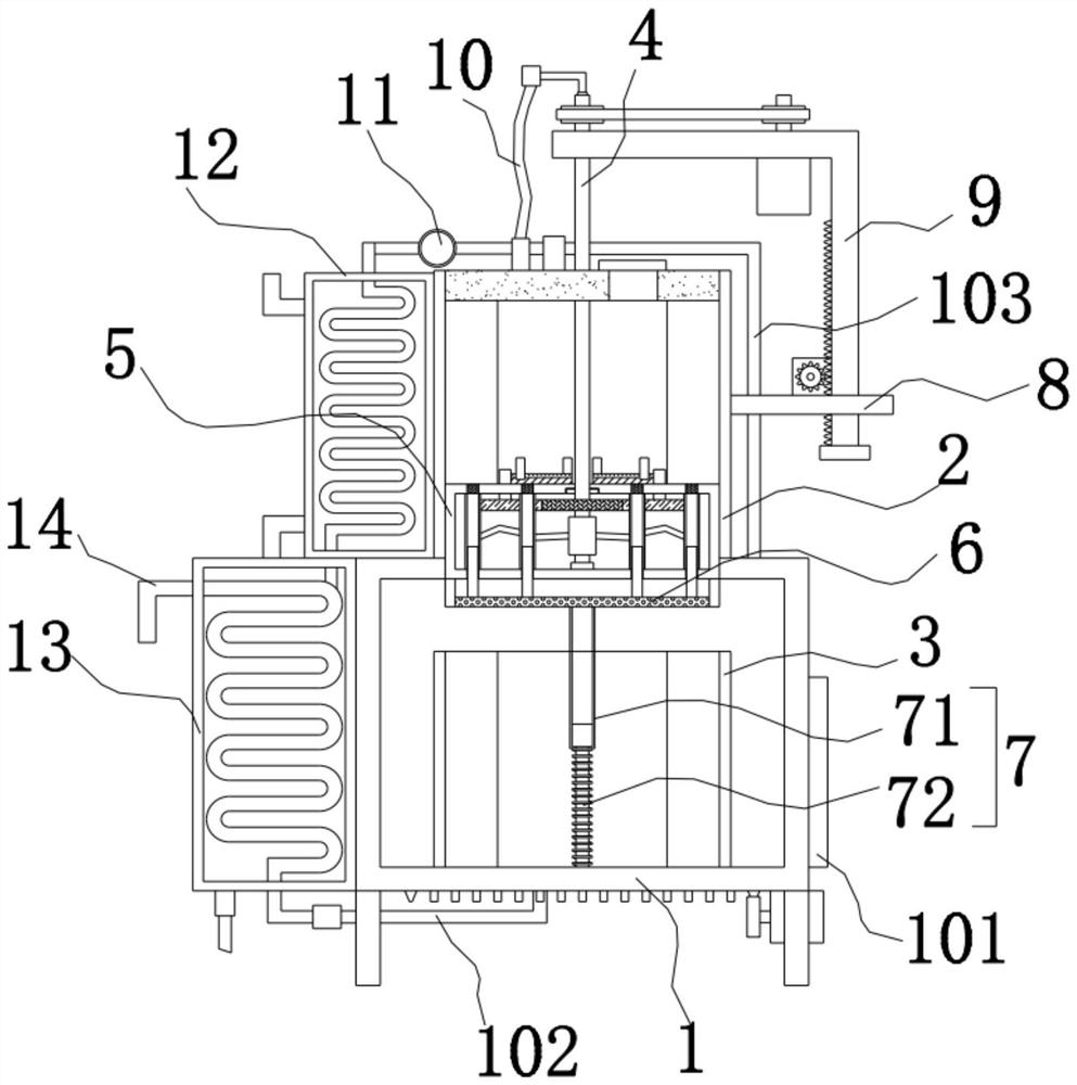 Chinese herbal medicine processing device capable of carrying out intelligent regulation and control, and manufacture method of Chinese herbal medicine processing device