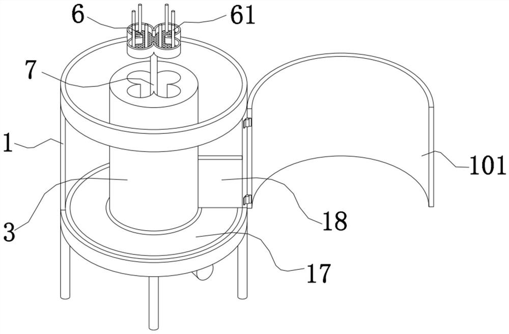 Chinese herbal medicine processing device capable of carrying out intelligent regulation and control, and manufacture method of Chinese herbal medicine processing device