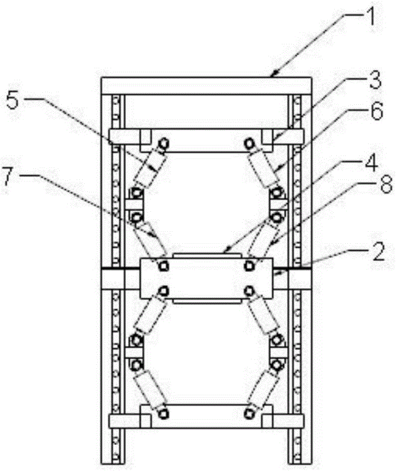 Film continuation device for film-drawing packaging machine