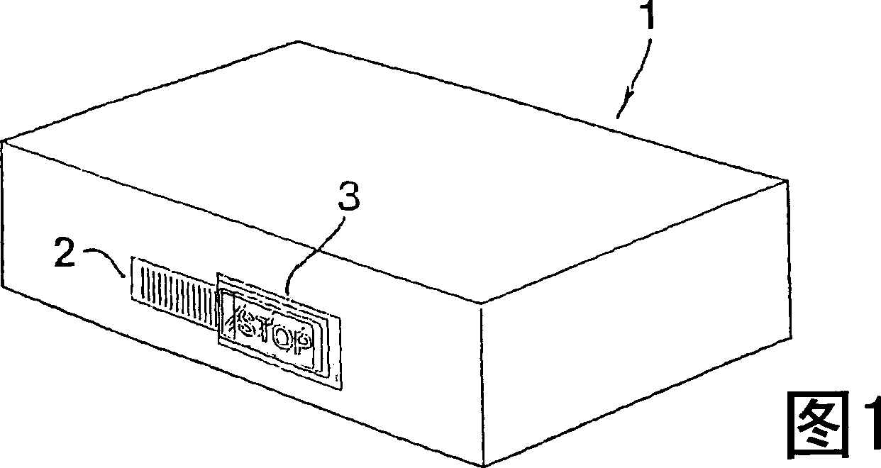 A package for storing goods in a preservative state as well as a method for making such a package