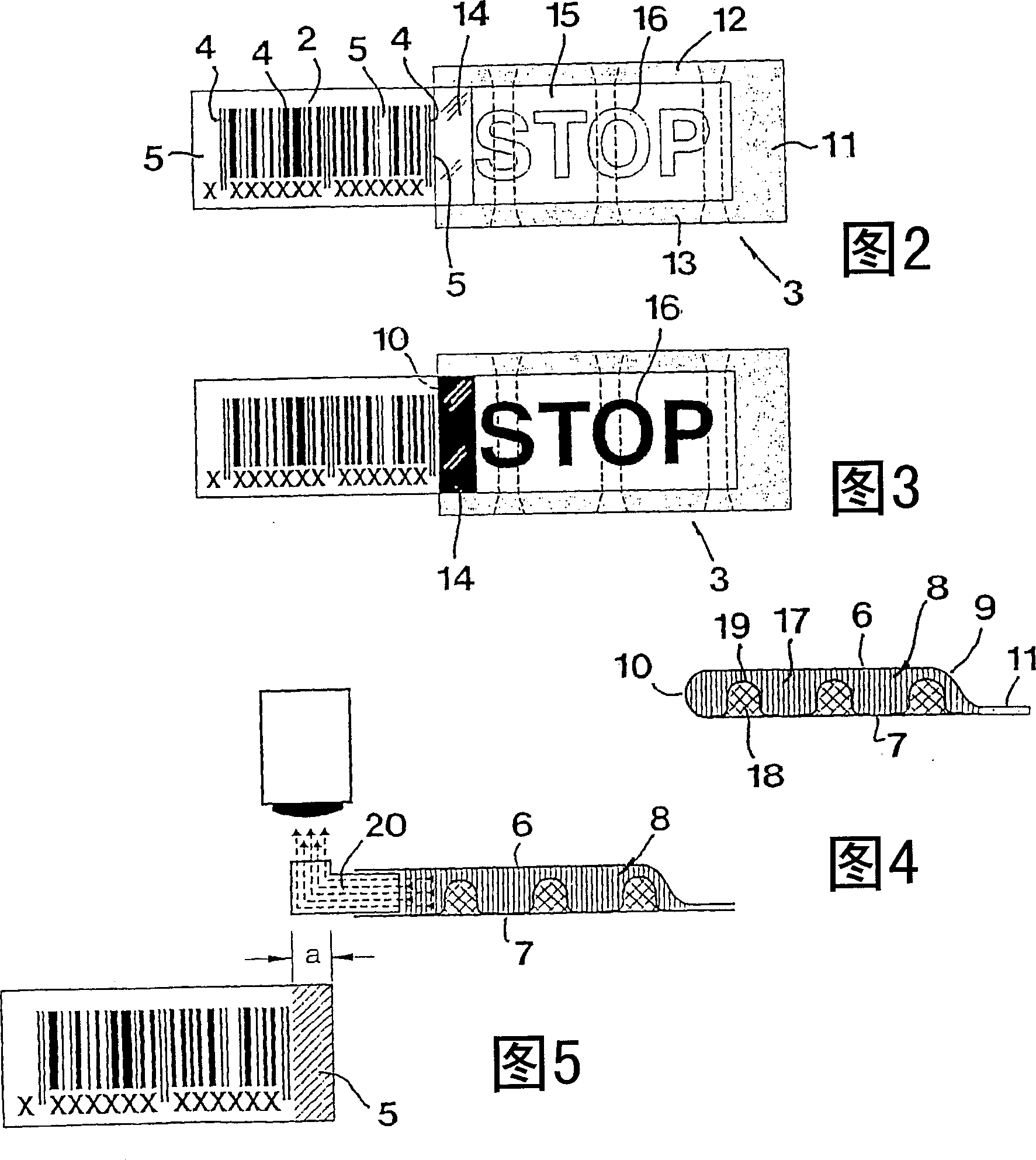 A package for storing goods in a preservative state as well as a method for making such a package