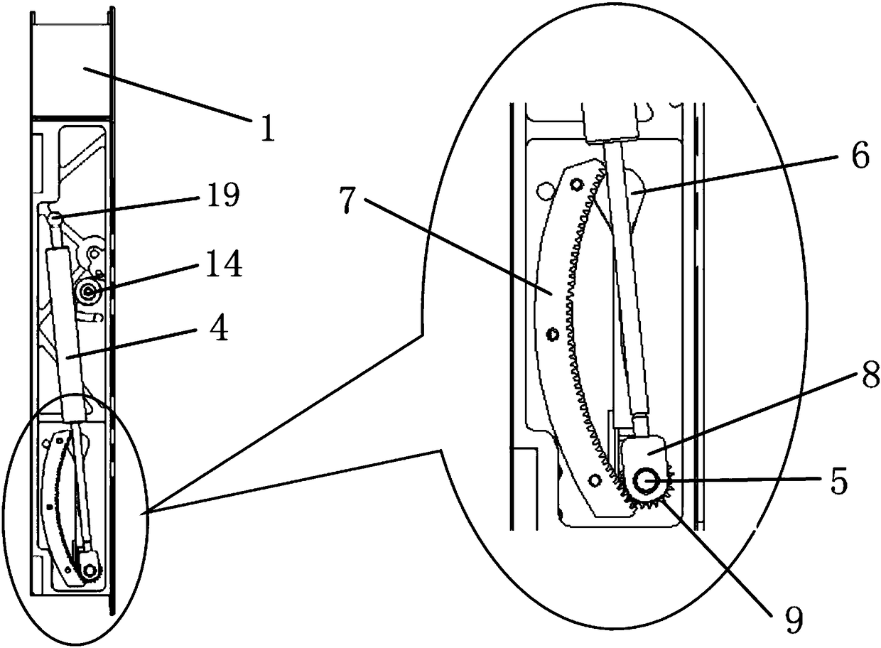 Turnover-rising hidden seat for rail vehicle