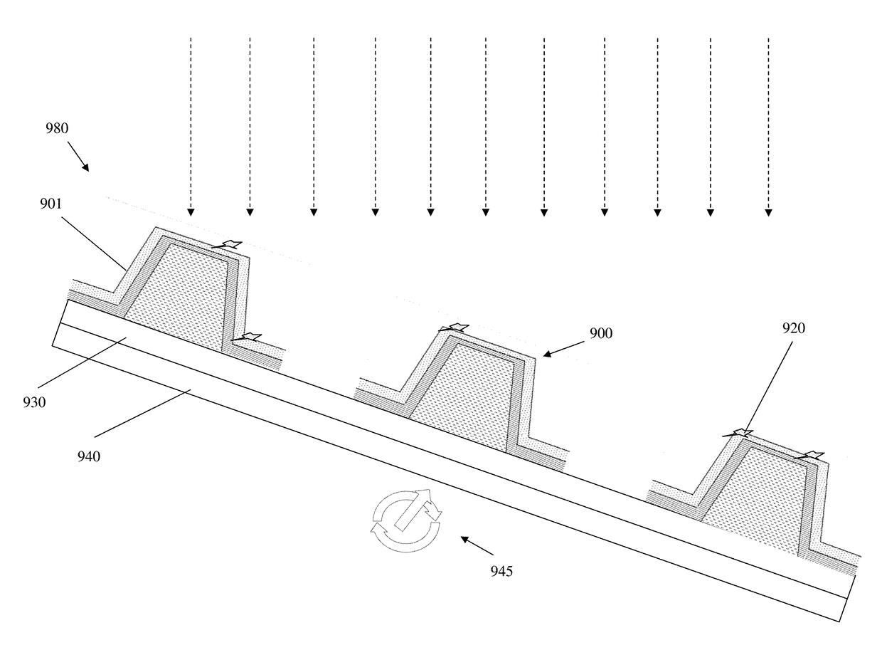 Solder bump array probe tip structure for laser cleaning