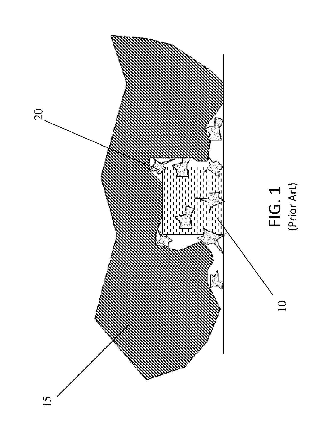 Solder bump array probe tip structure for laser cleaning