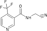 N-cyanomethyl-4-(trifluoromethyl) nicotinamide preparation method