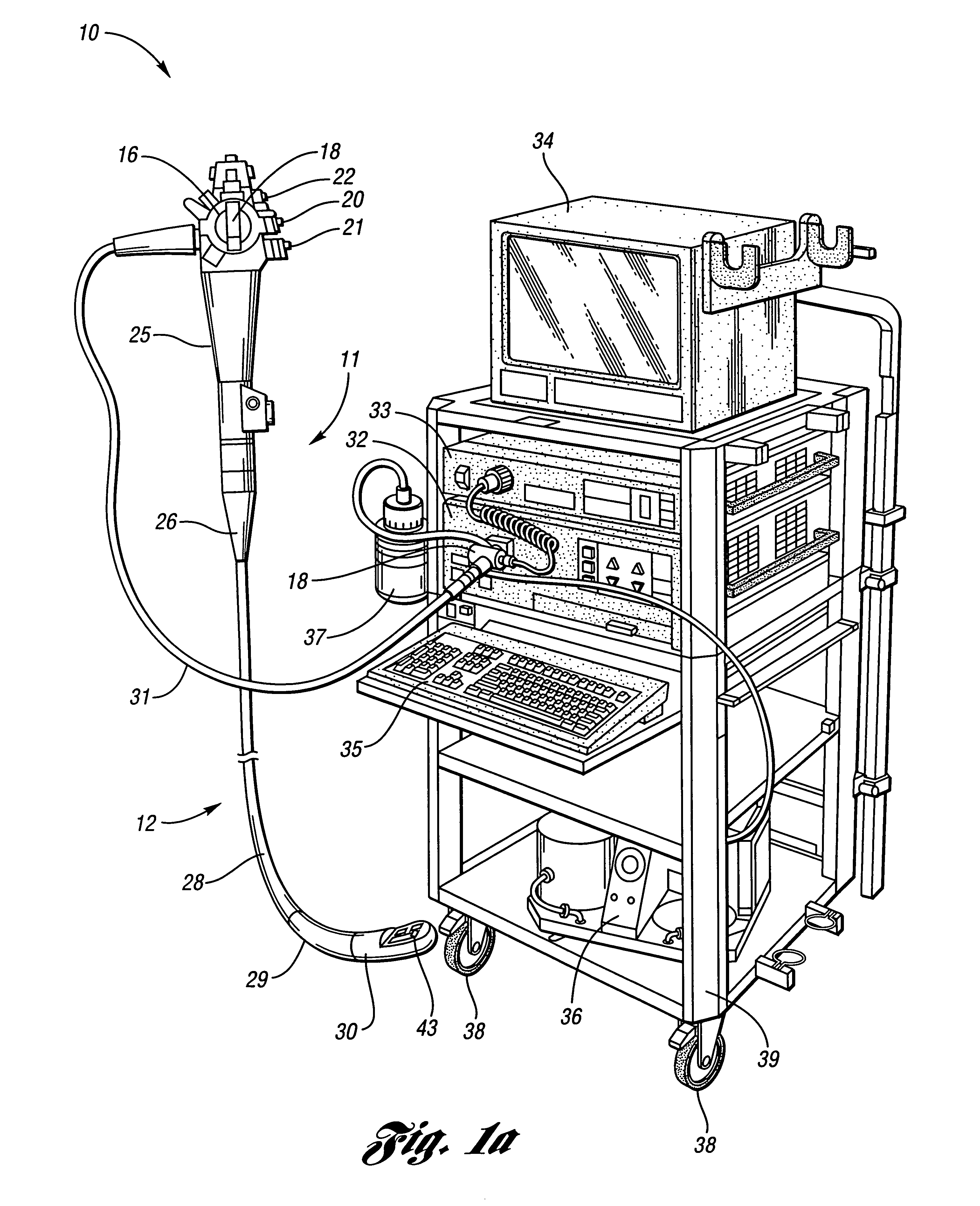 Endoscopic apparatus having an improved elevator