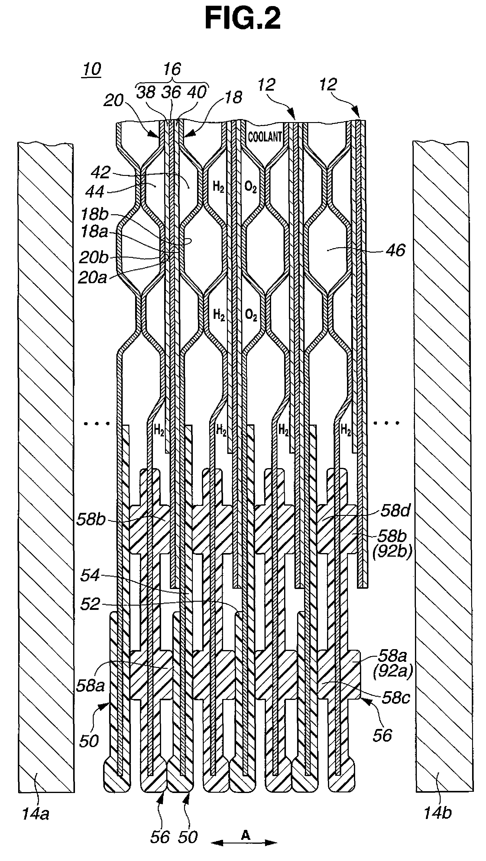 Separator and separator seal for polymer electrolyte fuel cells