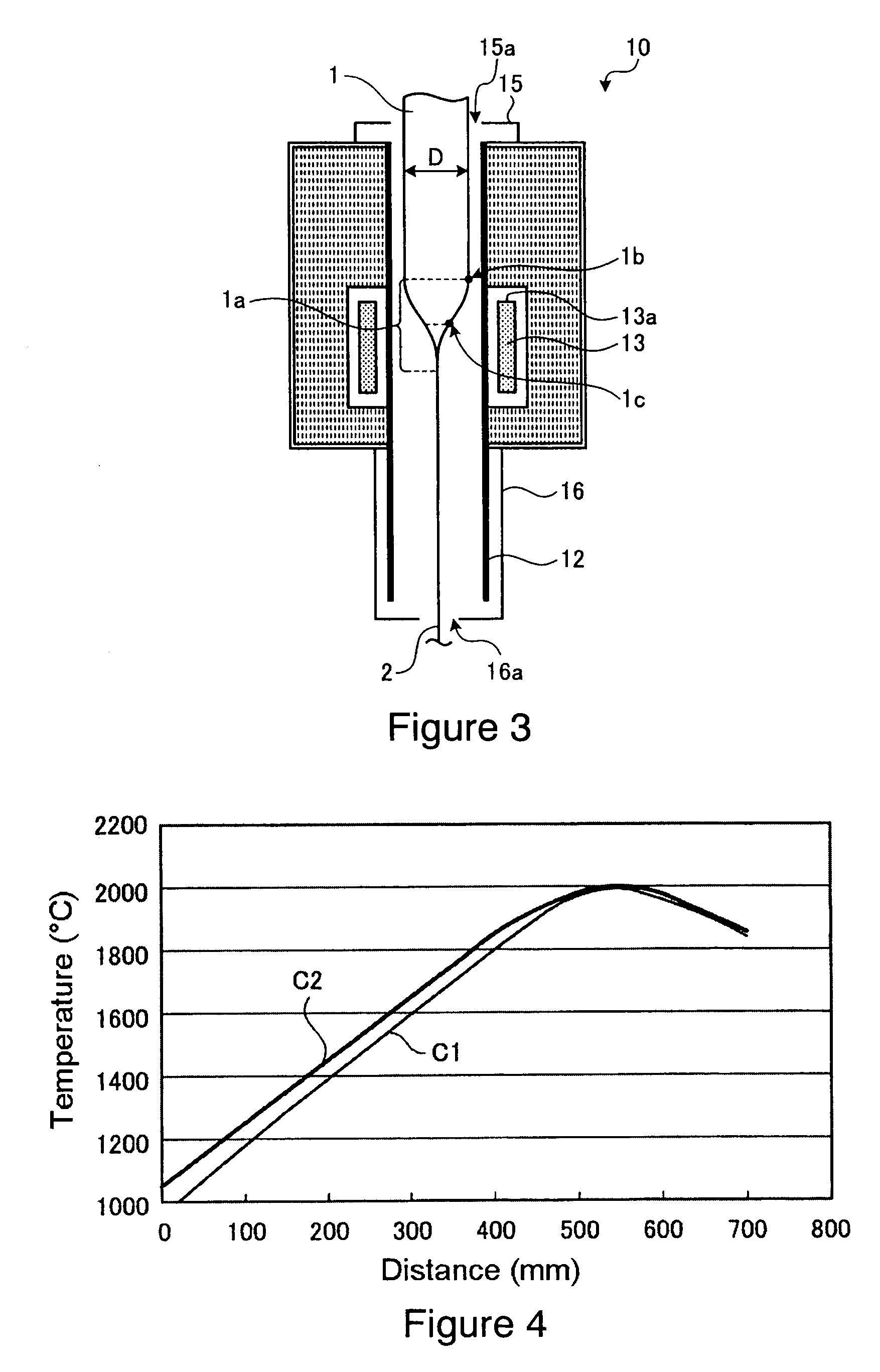 Optical fiber drawing methods and drawing furnaces