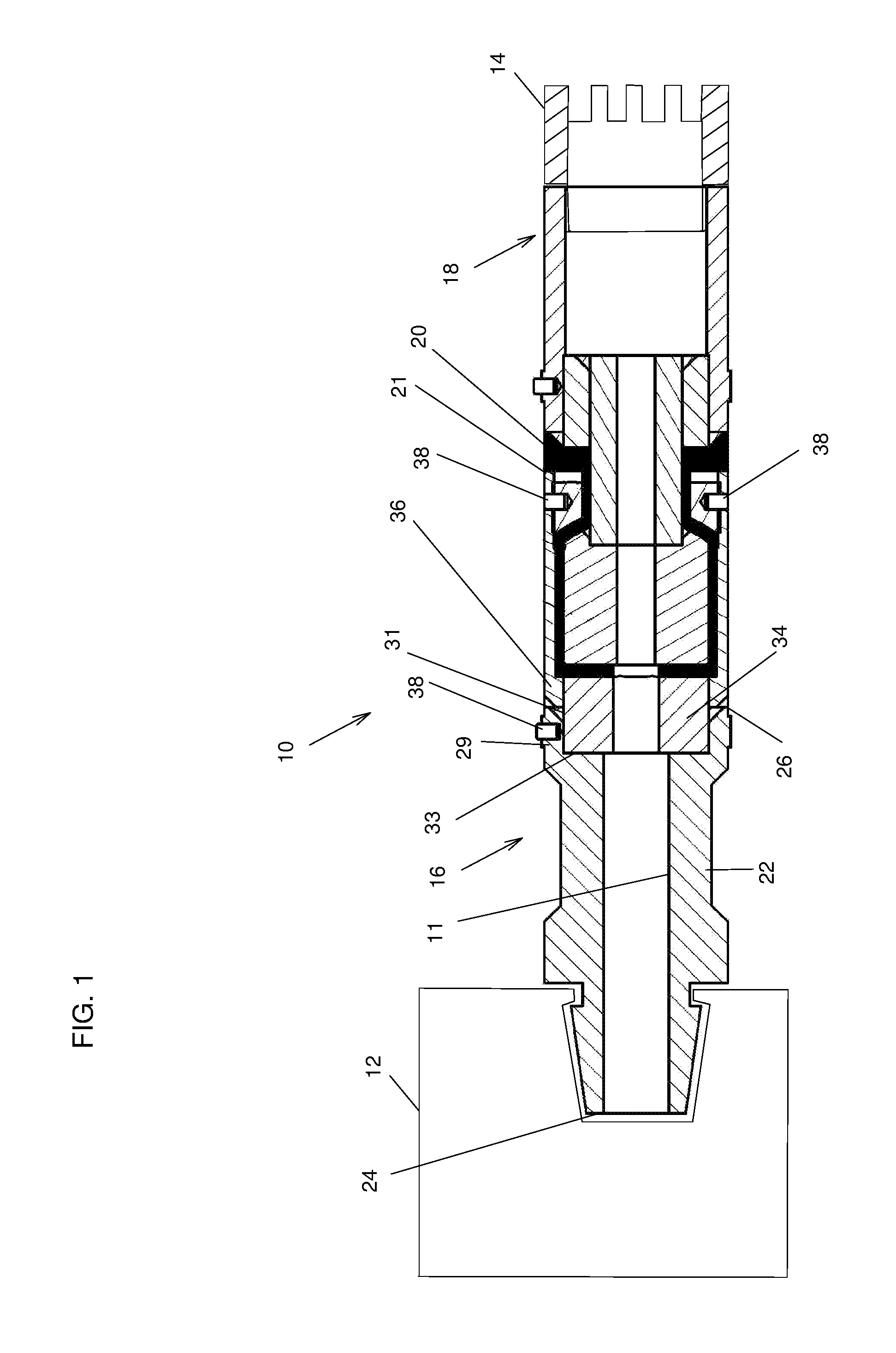 Sound absorber for a drilling apparatus