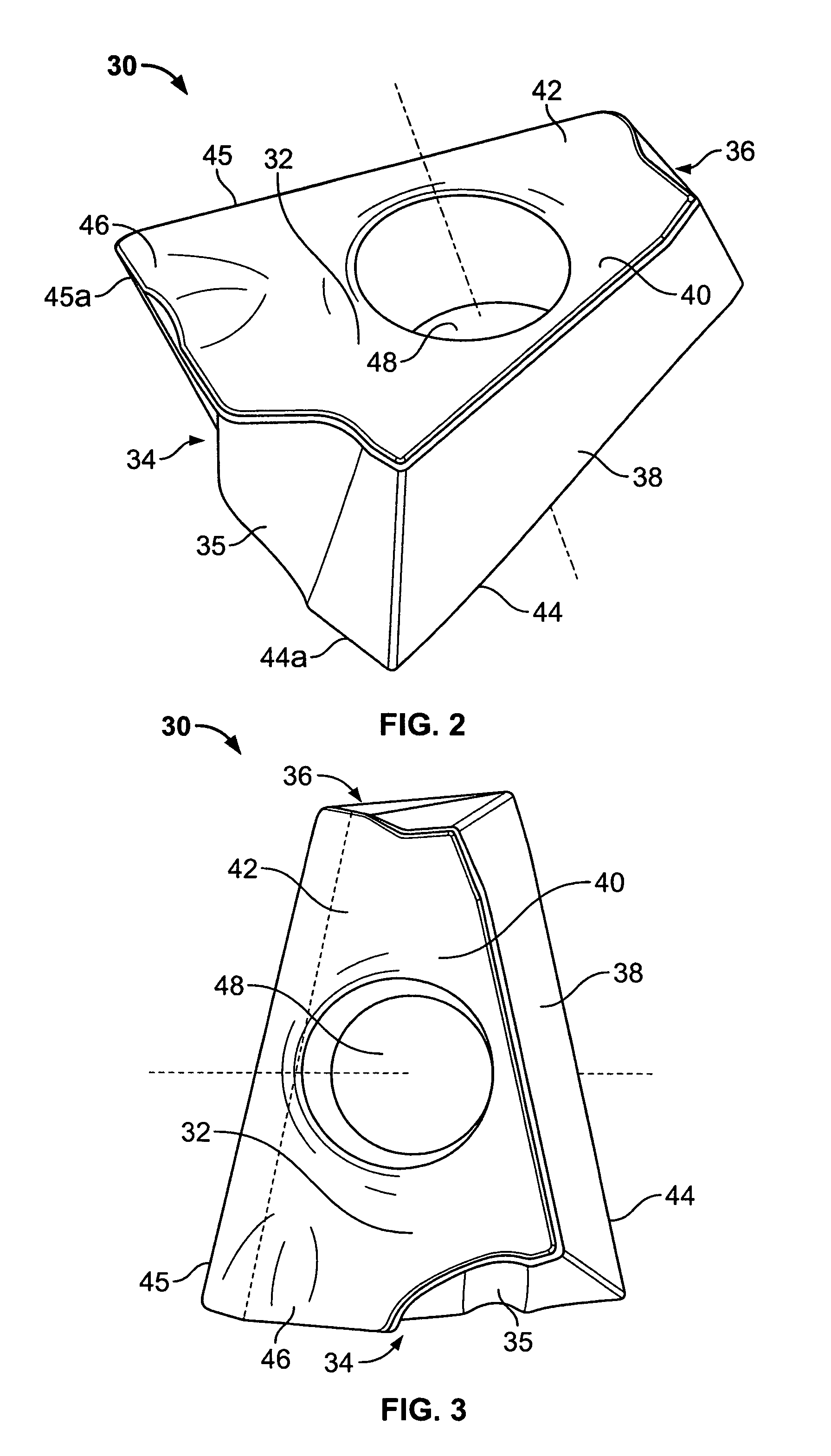 Indexable cutting tool insert and cutting tool