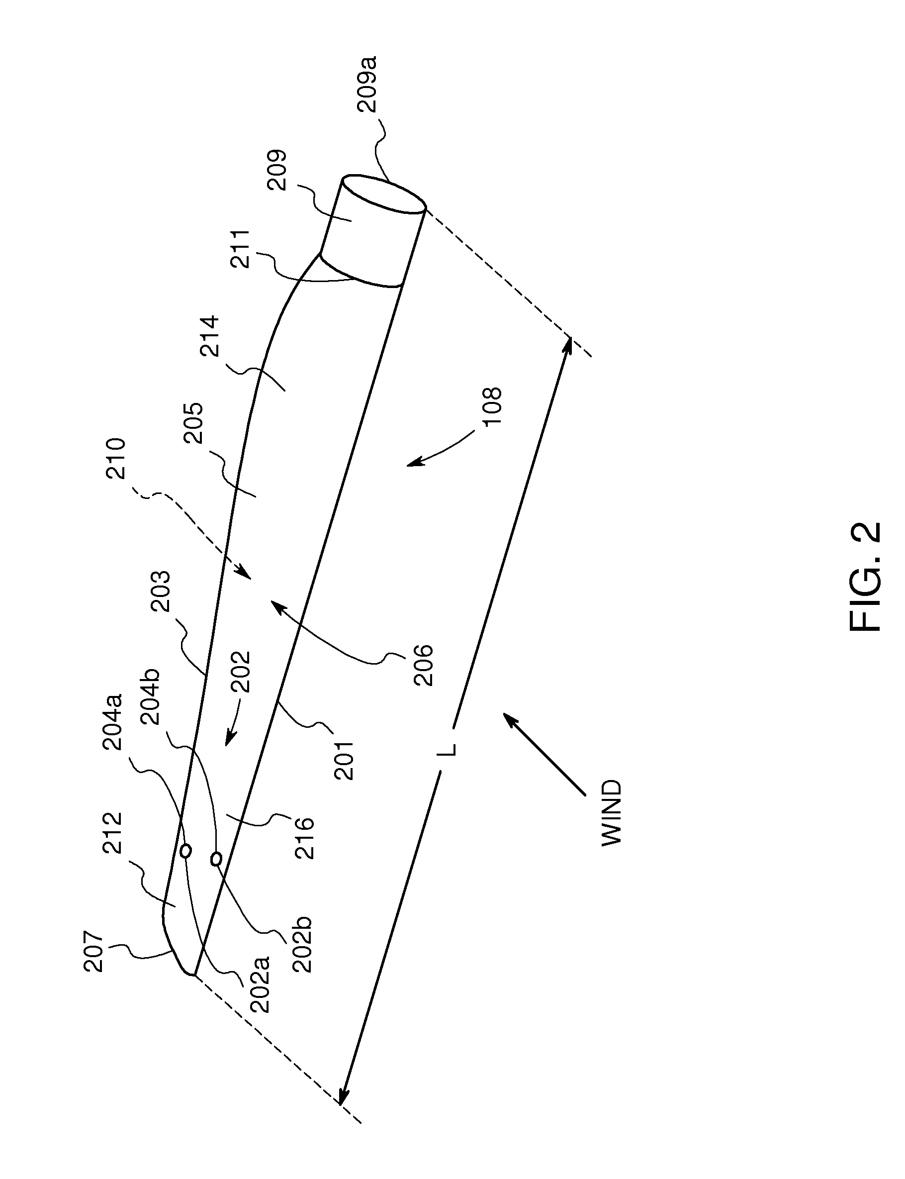 Wind turbine blade with foreign matter detection devices