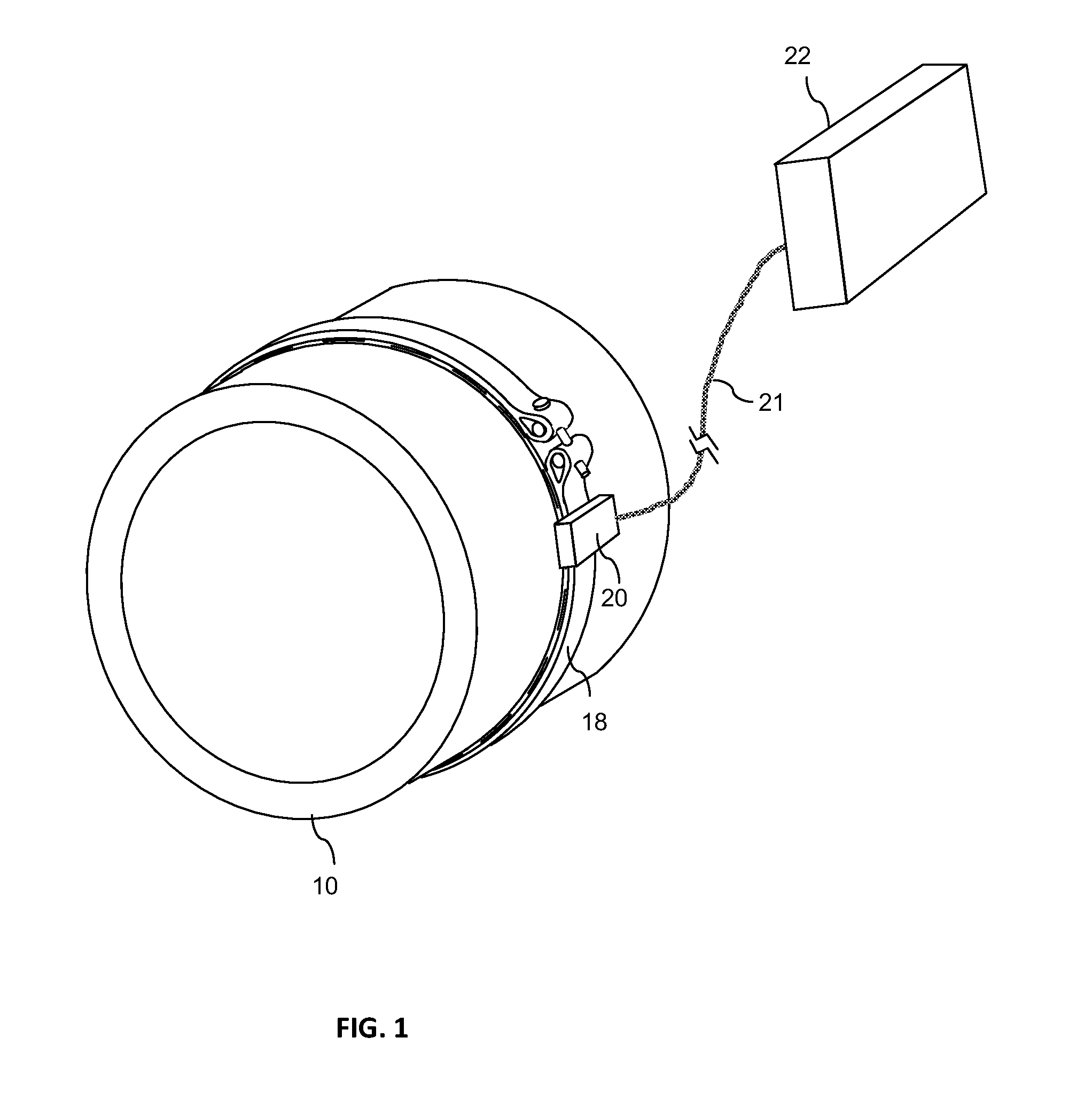 Ultrasonic transducer assembly and system for monitoring structural integrity